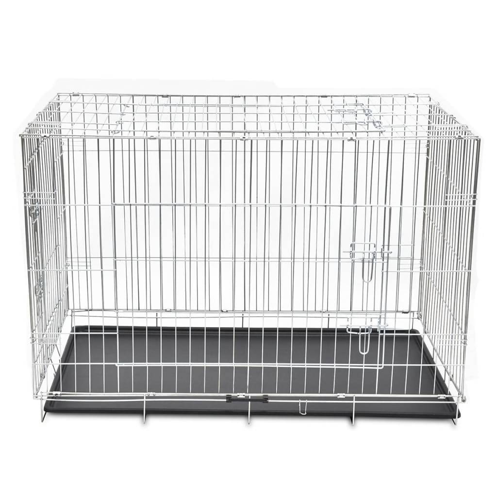 Vidaxl - Cage métallique et pliable pour chiens XXL vidaXL 170219 - Imagen 2