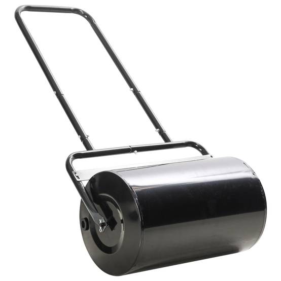 Rouleau à gazon en acier 38L pour jardin et semis Noir 50 cm – ComfortXL Outdoor Living - Image 8