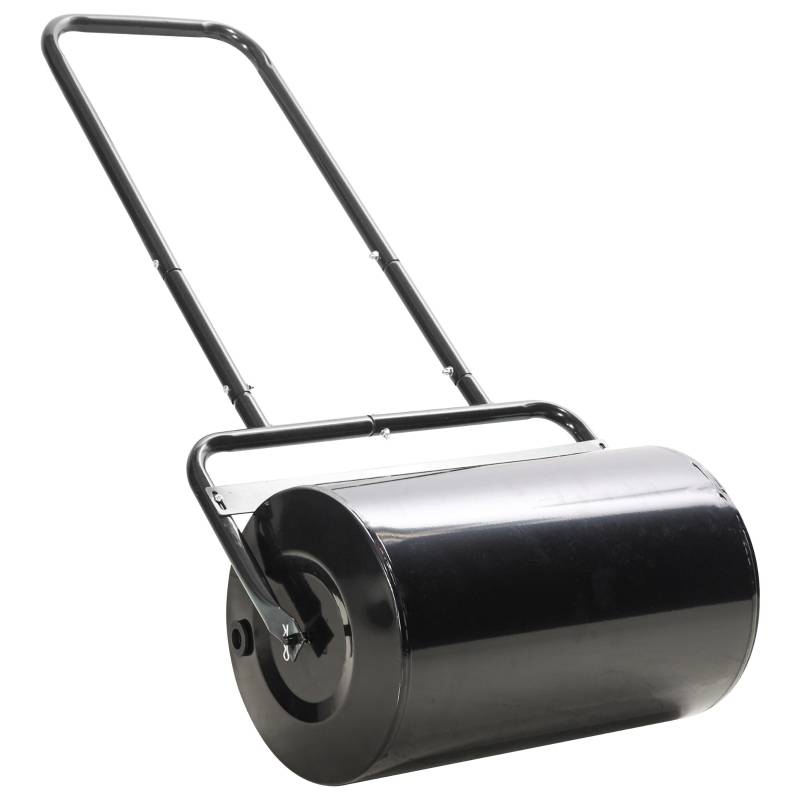 Rouleau à gazon en acier 38L pour jardin et semis Noir 50 cm – ComfortXL Outdoor Living - Image 8