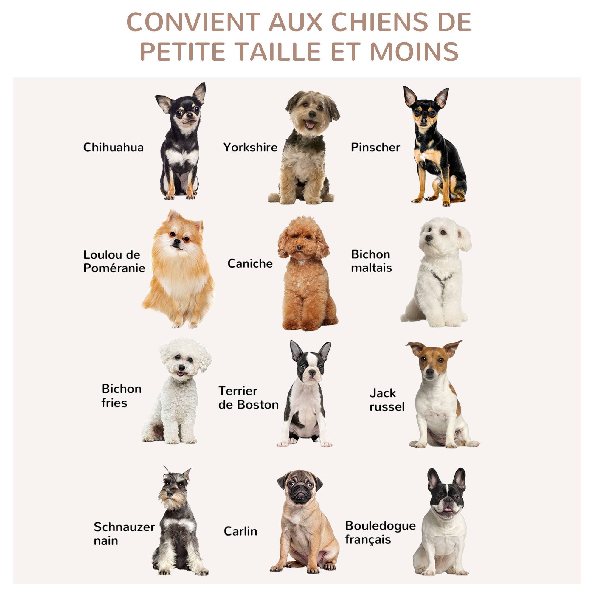 Pawhut - Cage pour chien animaux table d'appoint 2 en 1 - 2 portes verrouillables - dim. 76L x 54,5l x 56H cm - MDF acier blanc - Image 7