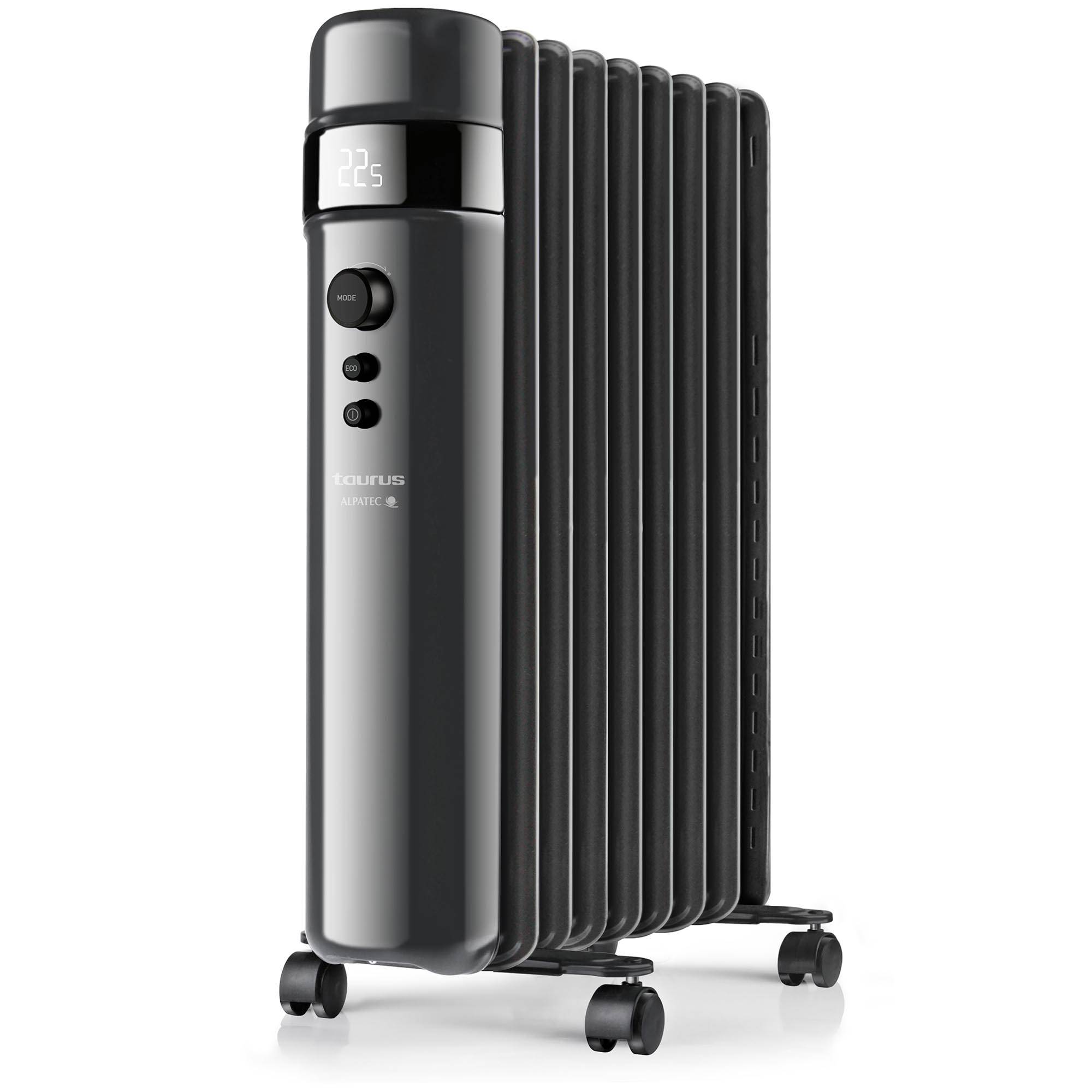 Radiateur à bain d'huile 2000w noir AGADIR 2000 Taurus Alpatec