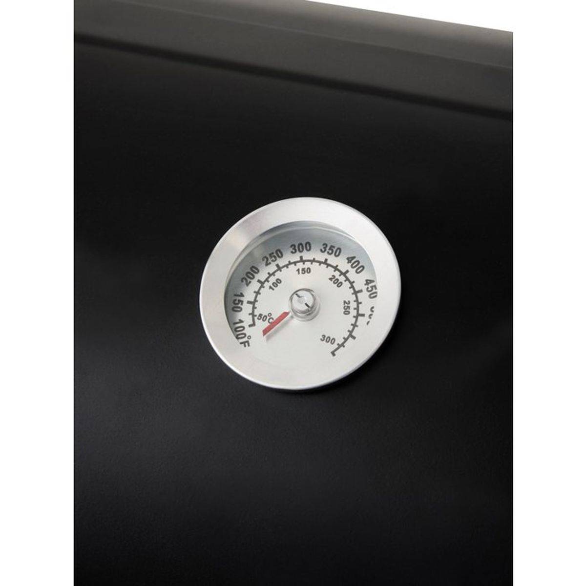 COOKINGBOX - Fumoir à charbon Cookingbox double foyers cylindriques, cheminée verticale, grille chromée - COOKINGBOX - Image 5