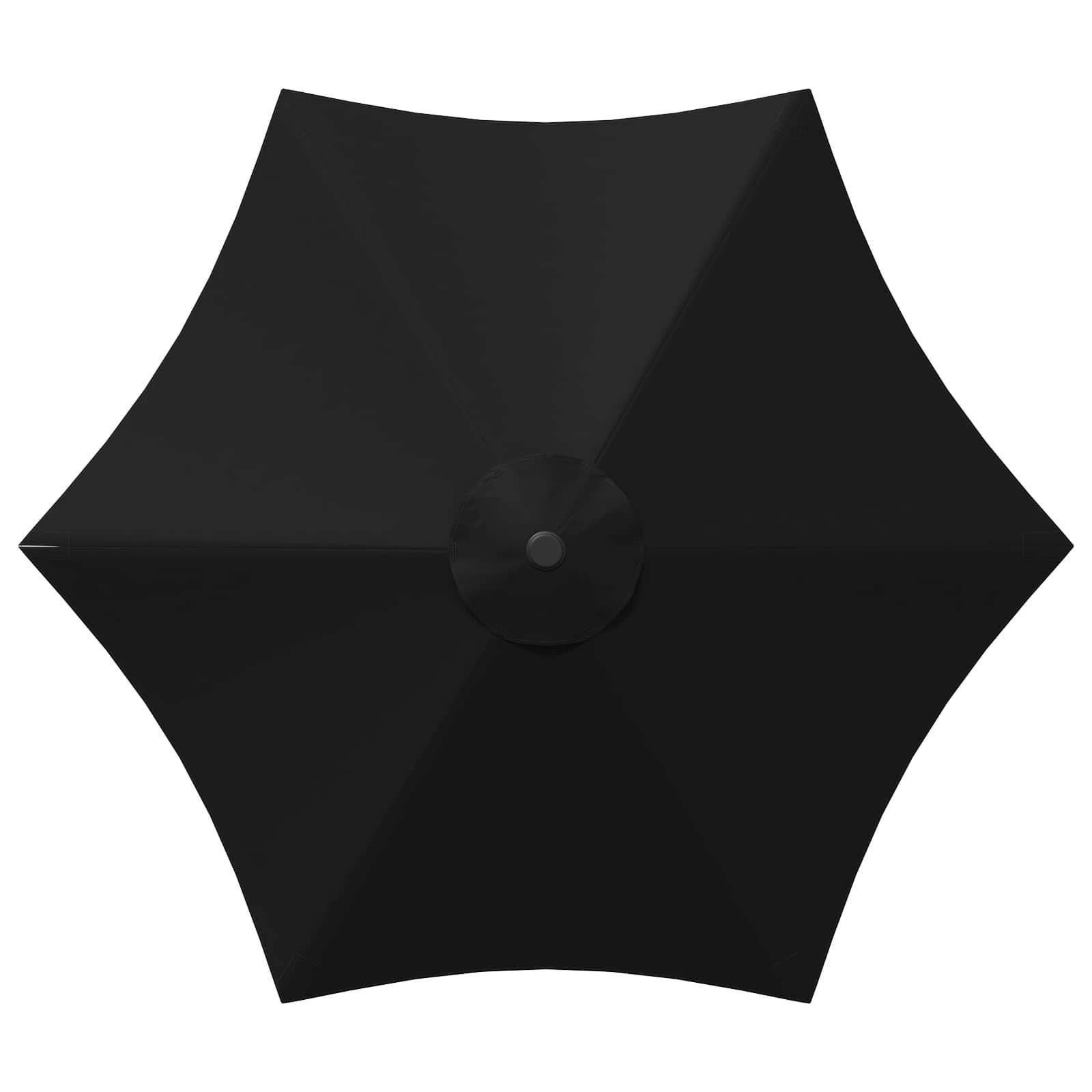PANGIVO - Parasol polyester noir 226 x 226 x 223 cm - PANGIVO - Image 4