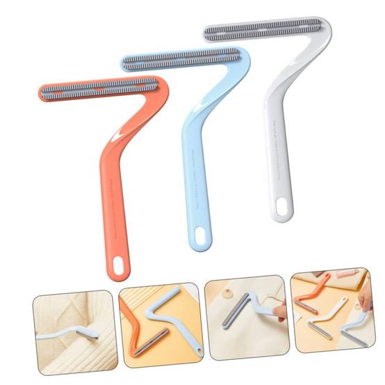 Brosse à Peluches Pour Animaux Plastique et Acier Inoxydable, Élimine Peluches Vêtements - Lytech - Image 3