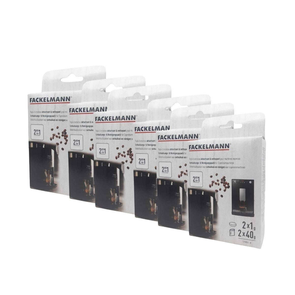 Lot de 6 détartrants machine expresso Fackelmann Petit déjeuner