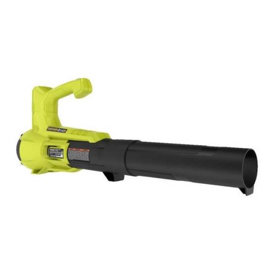 Ryobi - RYOBI - Souffleur 18V ONE+ Turbo Jet - soufflerie 145 km/h - débit air max. : 7,1 m³/min - sans batterie ni chargeur - RY18BLA - Image 1