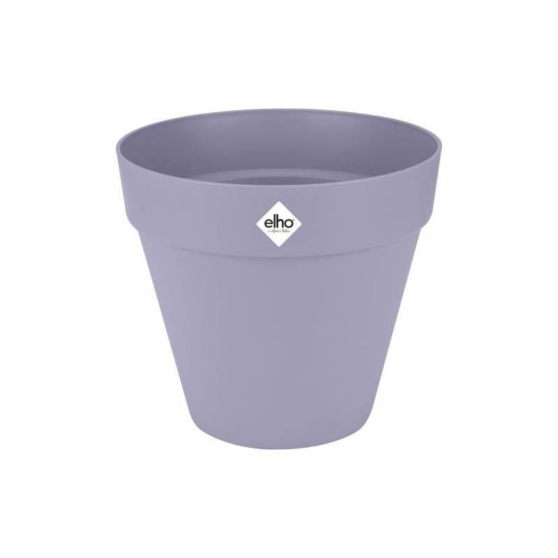Elho - Pot De Fleur - Elho - Loft Urban Rond - Roues 40 - Violet - L 39 X B 38.5 X H 35 Cm - Extérieur - 100% Recyclé - Image 2