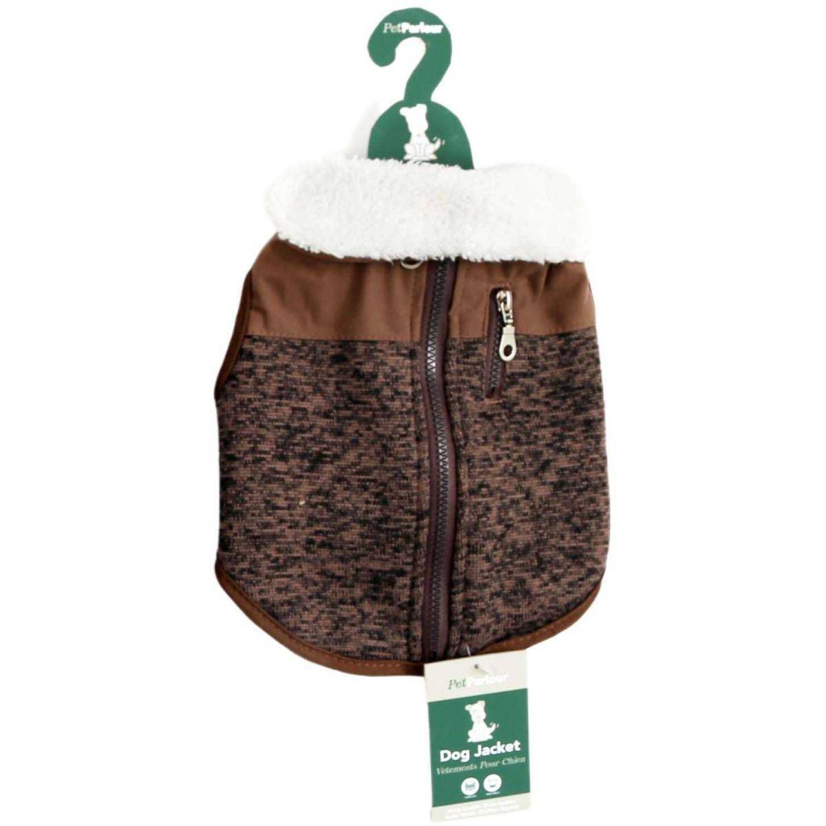Sil - Manteau fourrure pour chien Natural 25 cm
