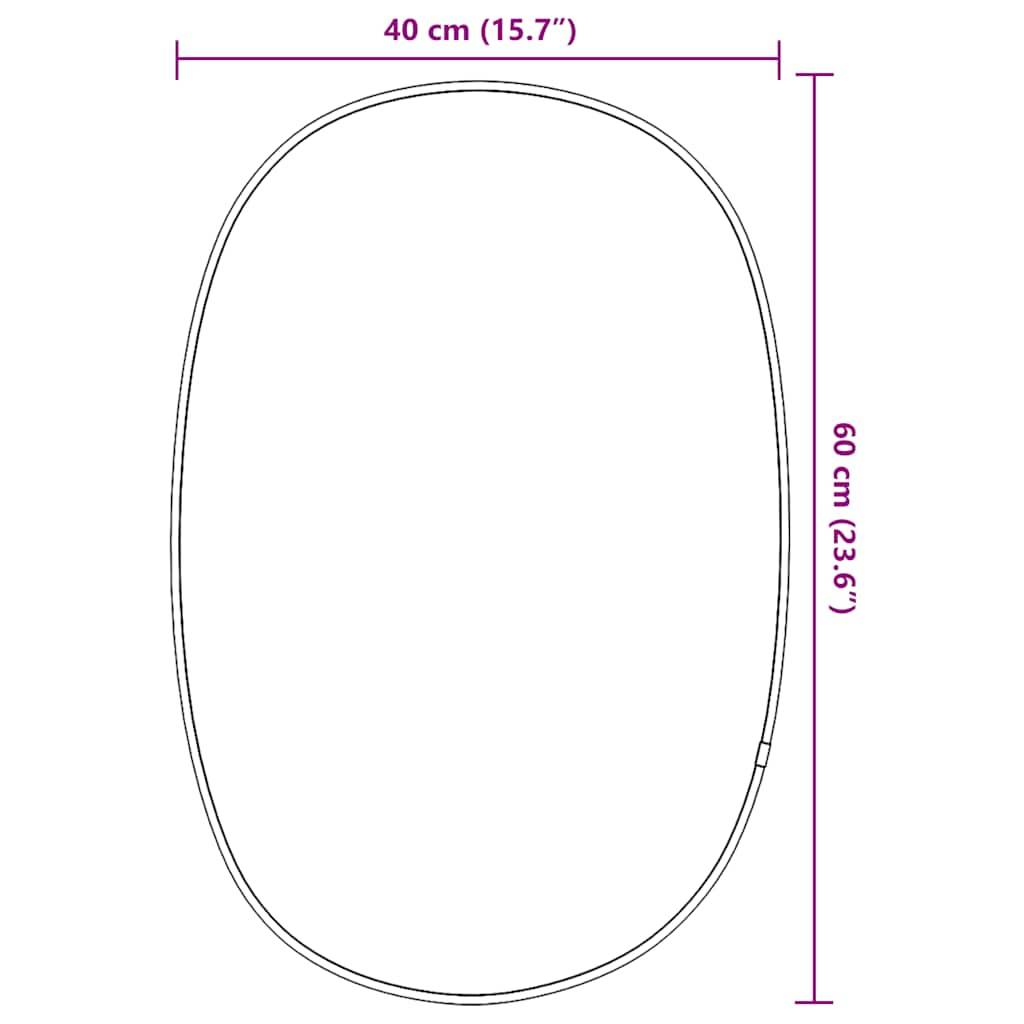 Maison Chic - Miroir mural Doré 60x40 cm Maison Chic - Image 7
