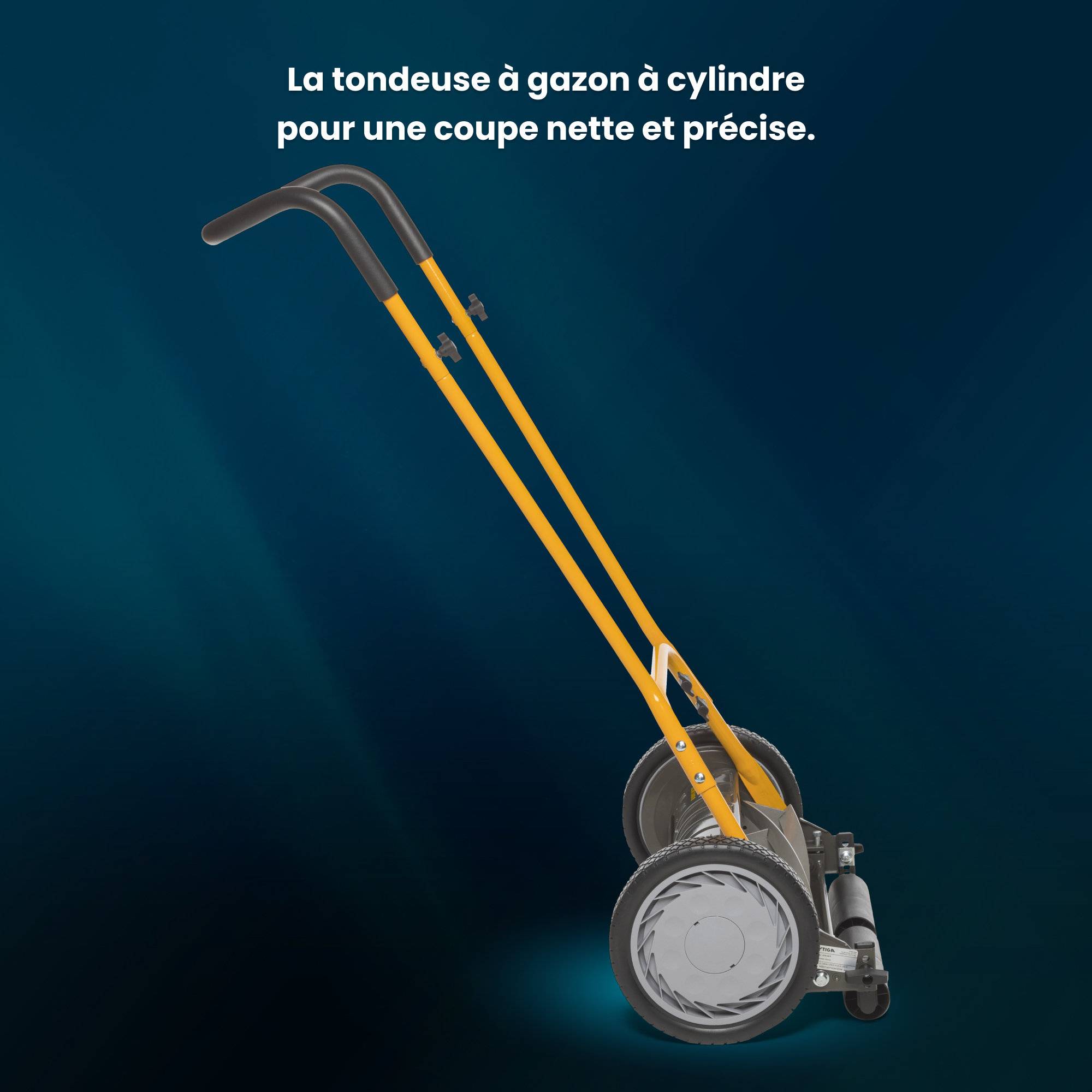 Stiga - Tondeuse hélicoïdale SCM 240 R, 40 cm, 5 lames, rouleau arrière - STIGA - Image 2