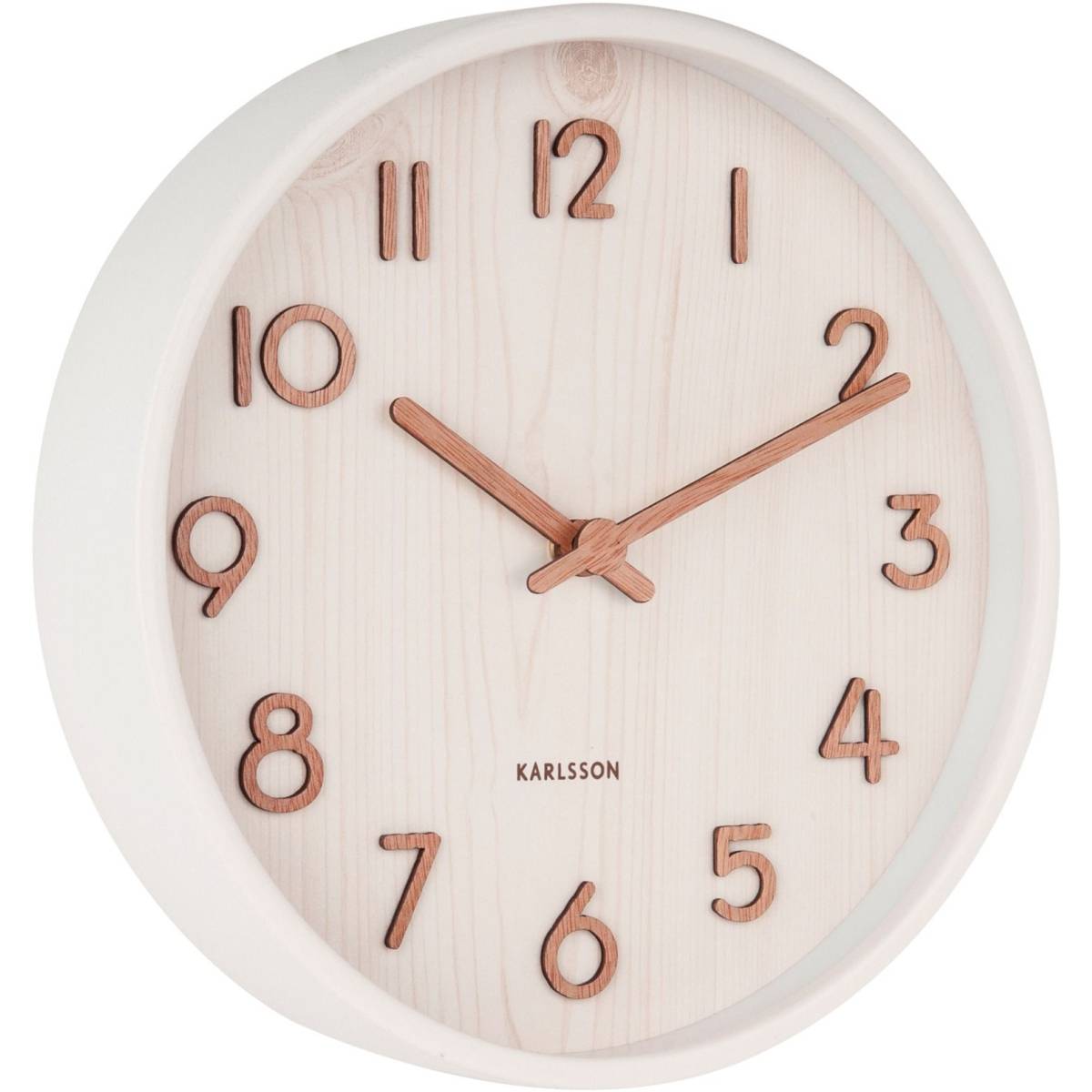 Karlsson - Horloge en bois Pure 22 cm Karlsson - Imagen 1