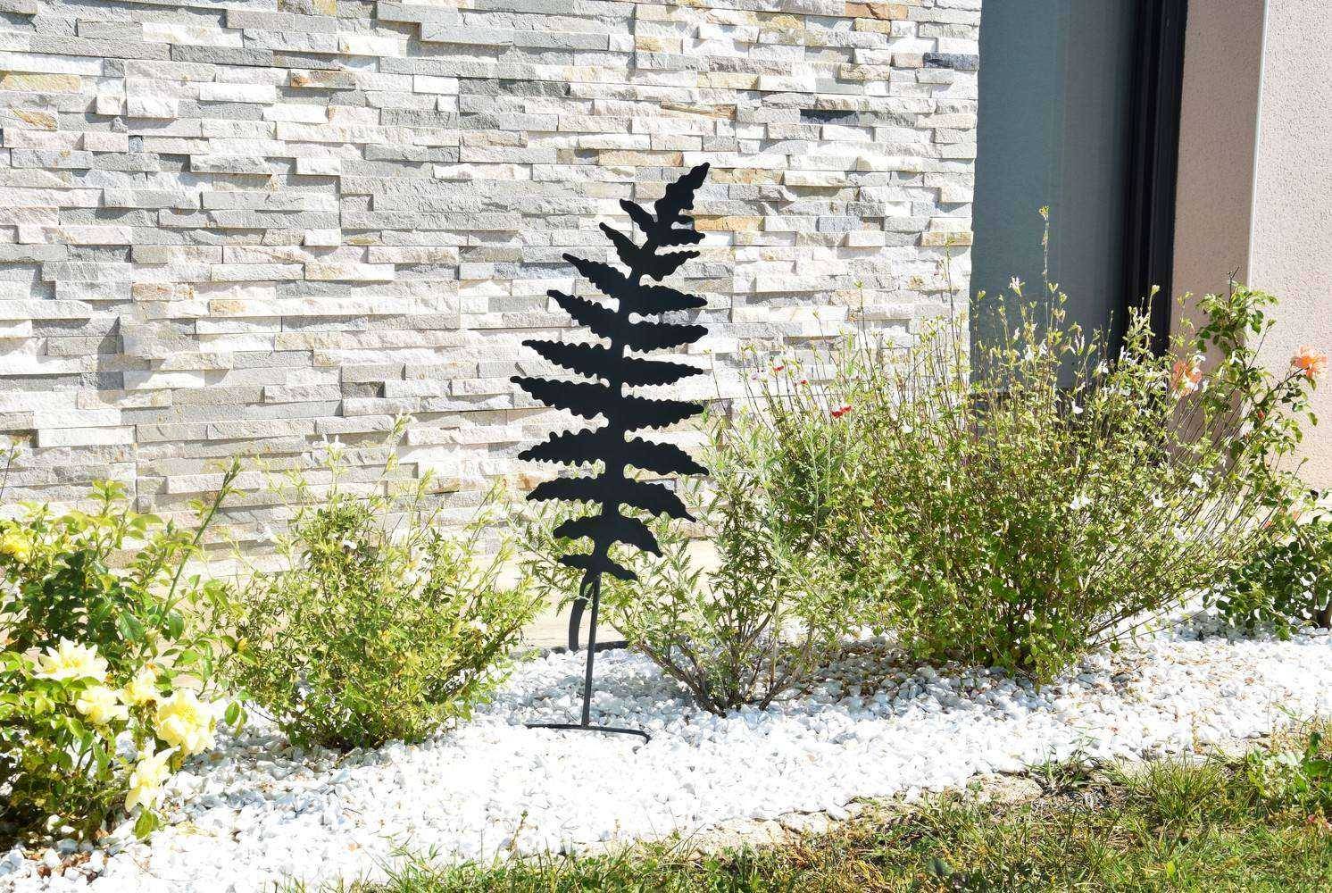 Louis Moulin - Déco en métal à planter Fougère - 25x70 cm - anthracite Louis Moulin - Image 4