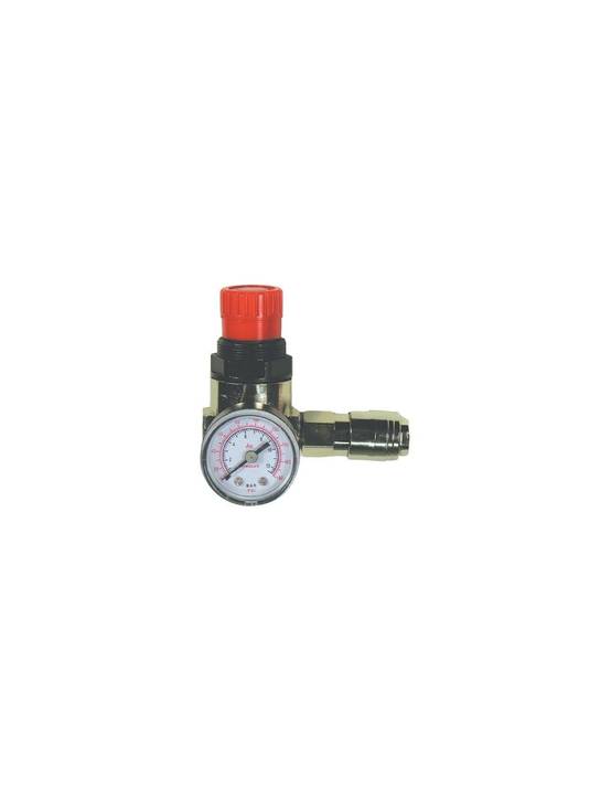 Mecafer - Mini Détendeur 1/4" Mecafer Régulation De Pression Précise Avec Manomètre Intégré - Mecafer