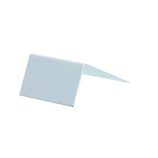 Arrêt de plaque pour profilé porteur adaptable 16/32 mm (2 coloris) - Coloris - Blanc RAL 9010, Epaisseur - 16/32 mm