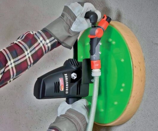 Talocheuse a eau D.370mm pour crépis joints béton cellulaire DIAM - EPG400WP - Imagen 4