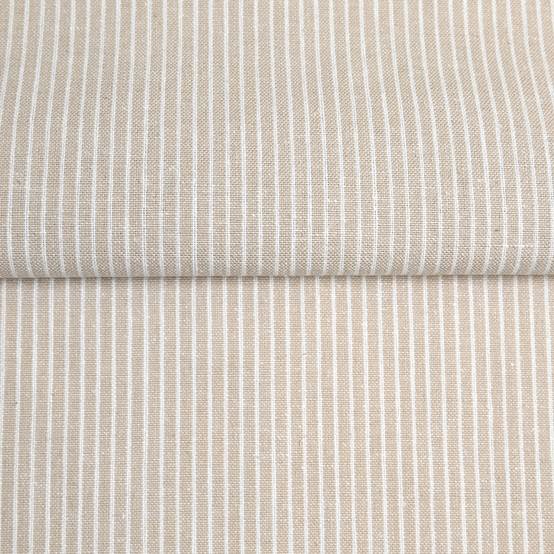 Home Maison - Torchon de cuisine en coton à fines rayures tissées - HOME MAISON - Coton - Beige - Image 4