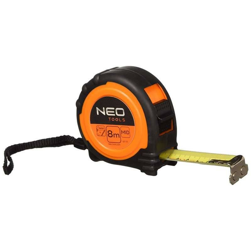 Neo Tools - Mètre à Ruban Nylon NEO TOOLS 67-111 8m x 25 mm (pointe magnétique) Neo tools