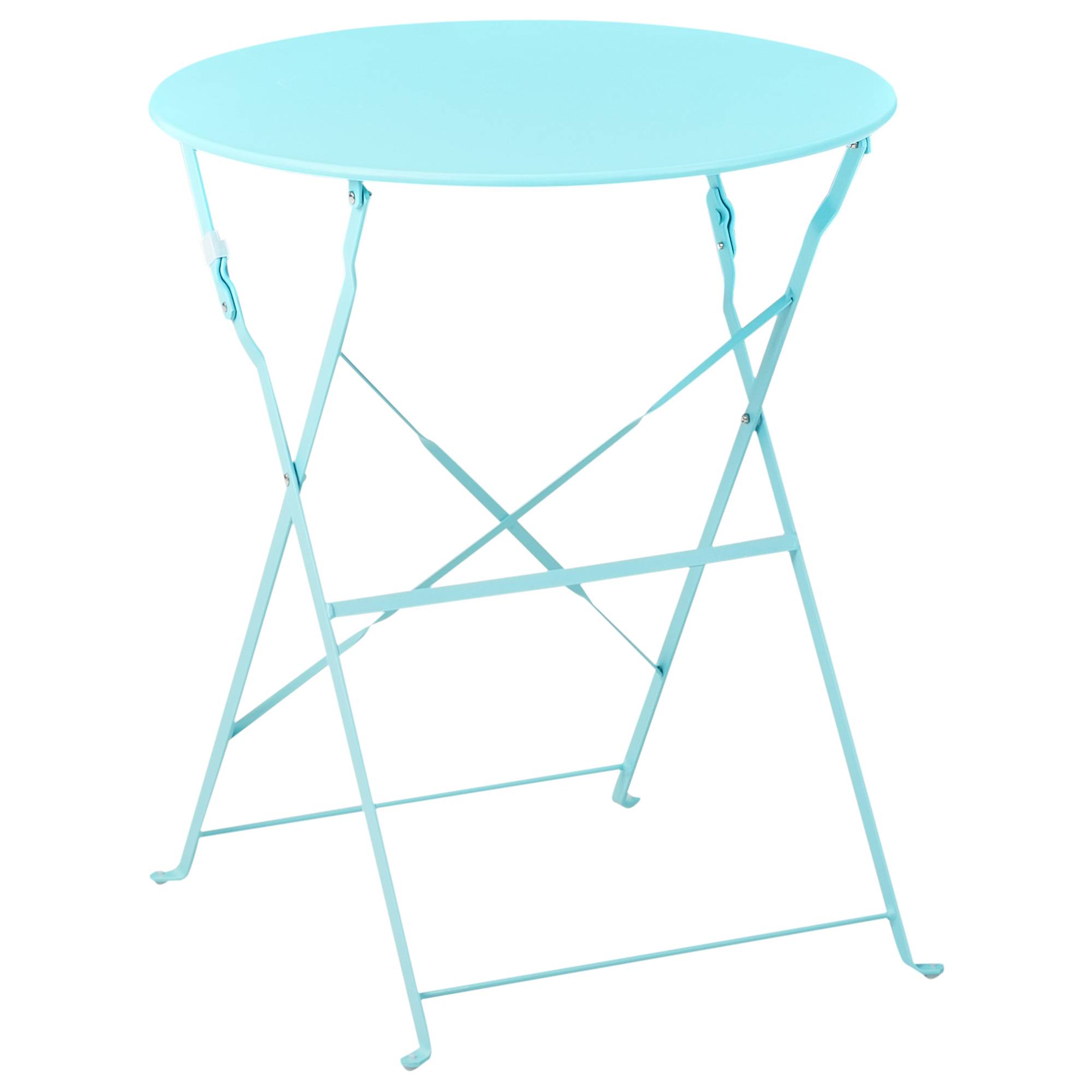 Beliani - Set de bistrot, 2 Personnes Acier Bleu clair FIORI - 60x60x72- Beliani - Image 9