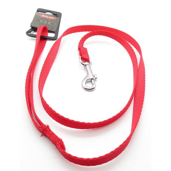 Zolux - Laisse nylon 1 m x 10 mm rouge pour chien - Image 2
