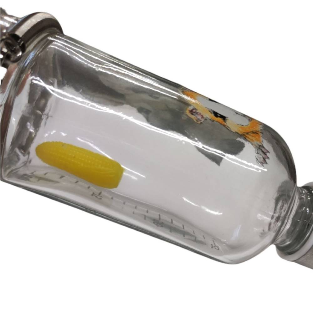 Biberon en verre, Honey & Hopper, 125 ml, pour rongeurs. - Imagen 2