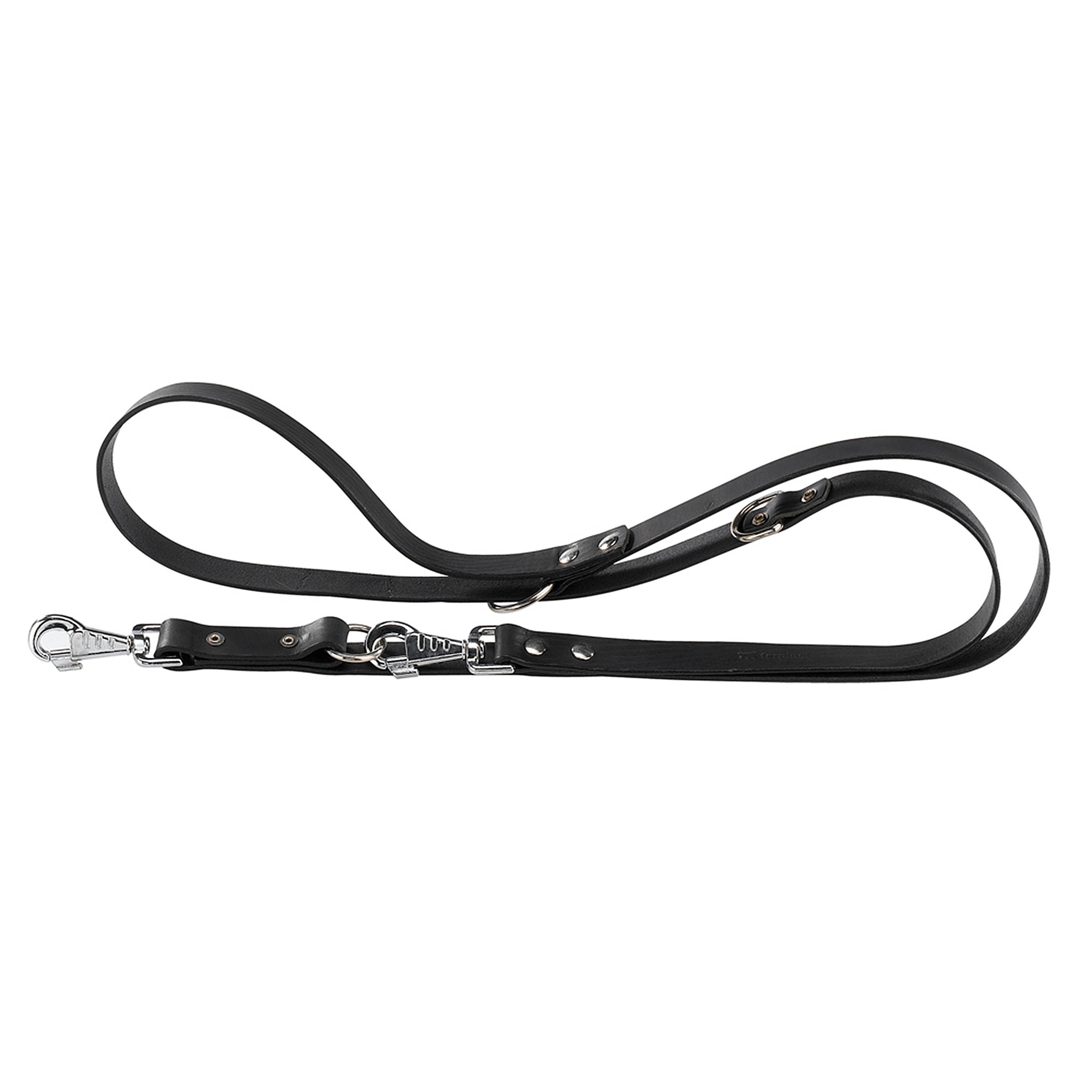 Ferplast - Laisse de dressage chien chiens en cuir noir ou naturel FERPLAST - Imagen 1