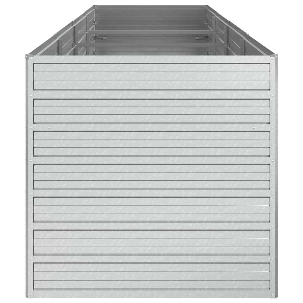 Prolenta Premium - Jardinière acier argent 320 x 80 x 77 cm - Prolenta premium p356.6 - Image 4