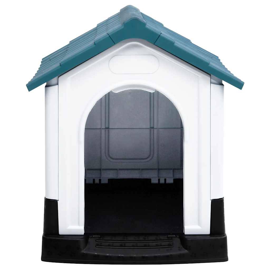 Vidaxl - Niche pour chien Bleu 57x68x66 cm Polypropylène vidaXL 152227 - Imagen 7