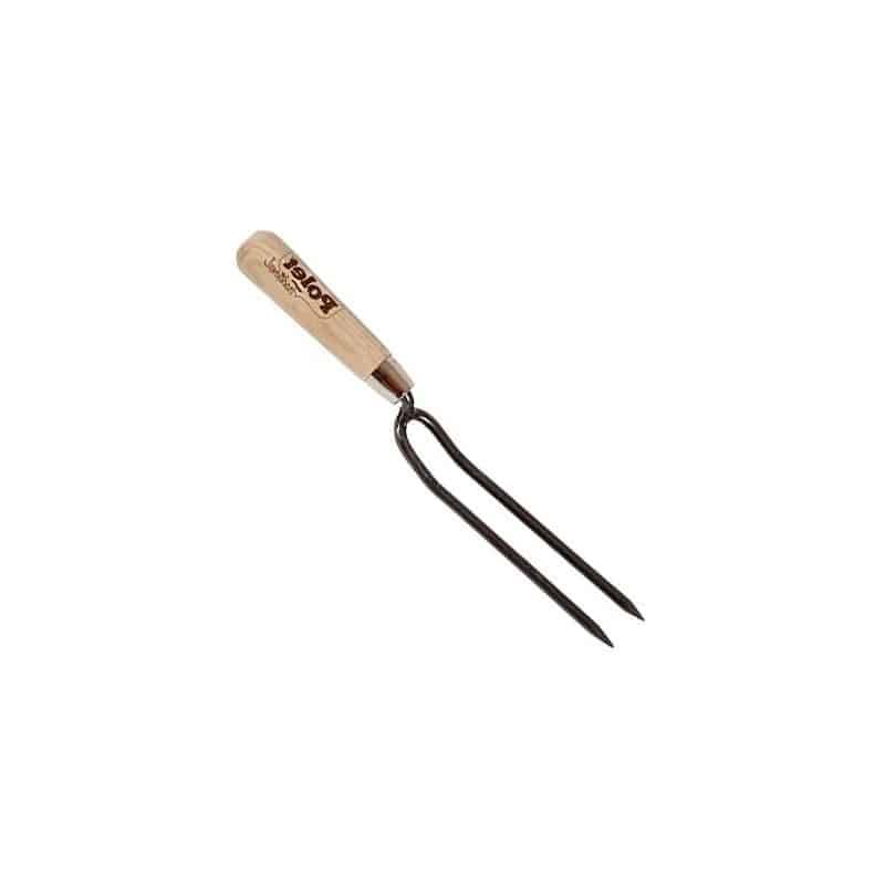 POLET Fourche à désherber a main 2 dents Em bois - Image 1