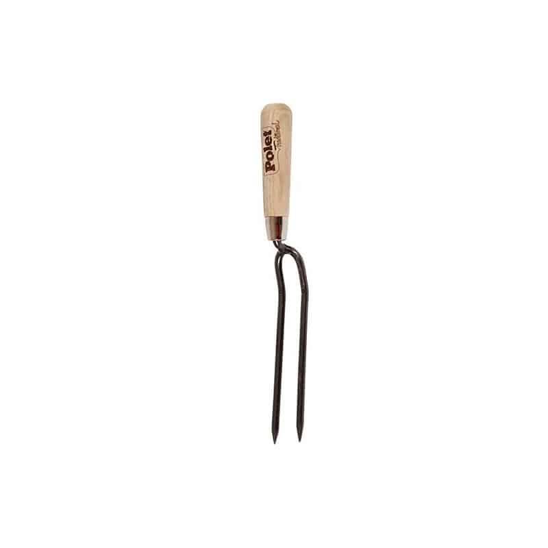 POLET Fourche à désherber a main 2 dents Em bois - Image 3