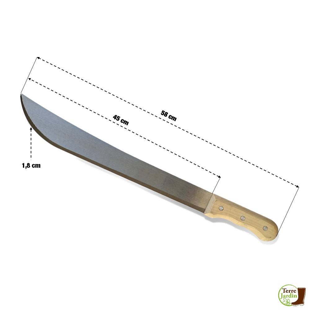 Terre Jardin - Machette de jardinage avec étui de protection - TERRE JARDIN - Imagen 2