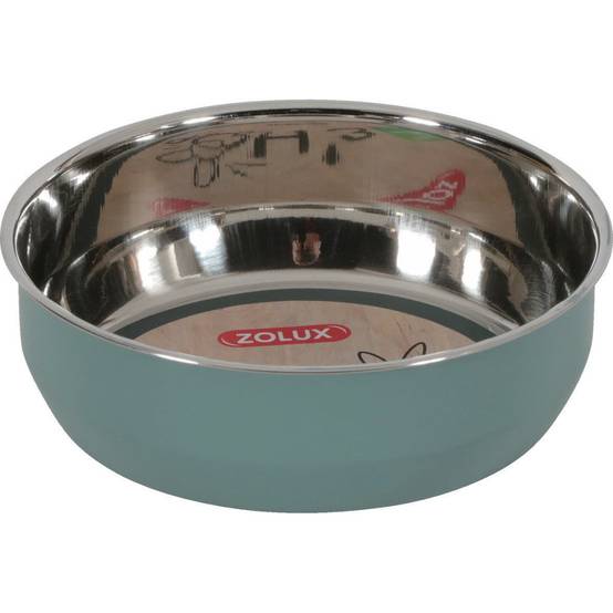 Zolux - Bol en inox EHOP 200 ml, vert pour rongeur. - Image 5