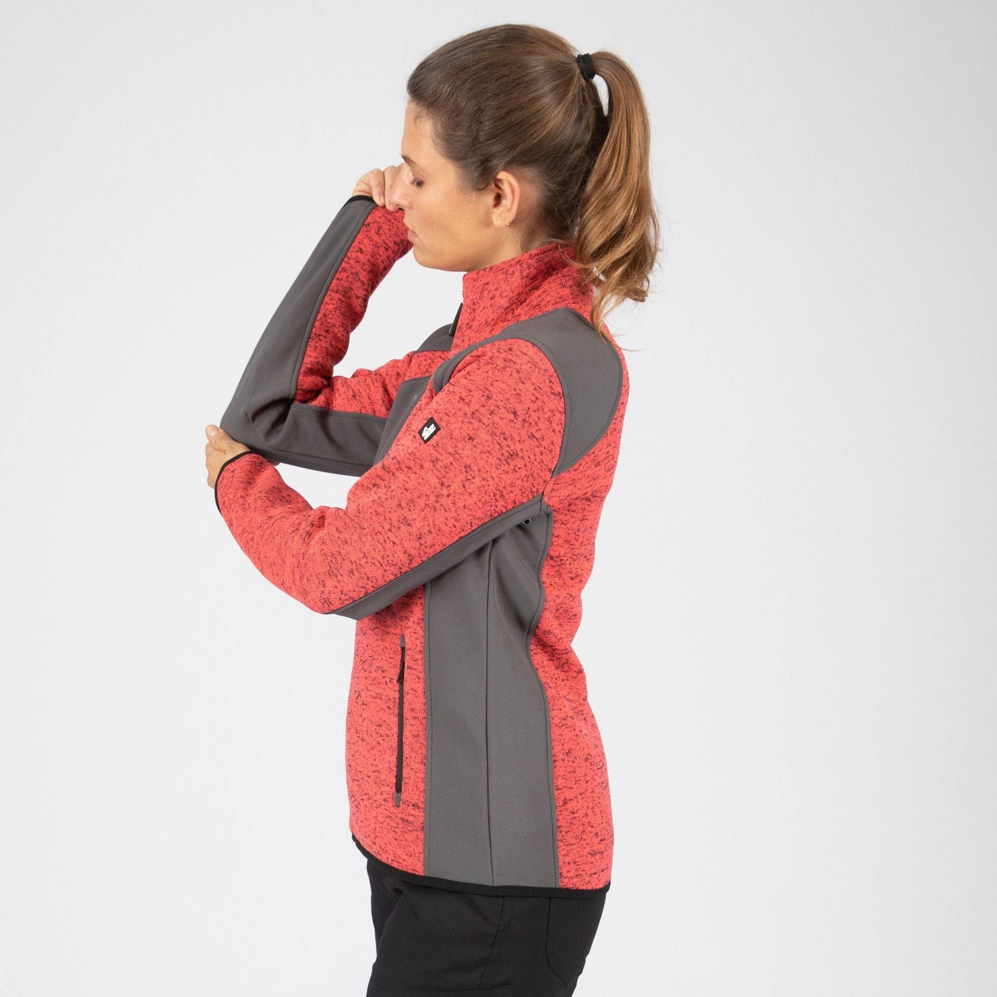 taille m - louise - gilet de travail - 1467 corail - Image 5