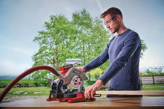 Einhell - Scie à onglet sans fil TE-MS 18/8 Li-Solo - 18V - lame 216mm - coupe 120x60mm - table pivotante - sans batterie Einhell - Image 2