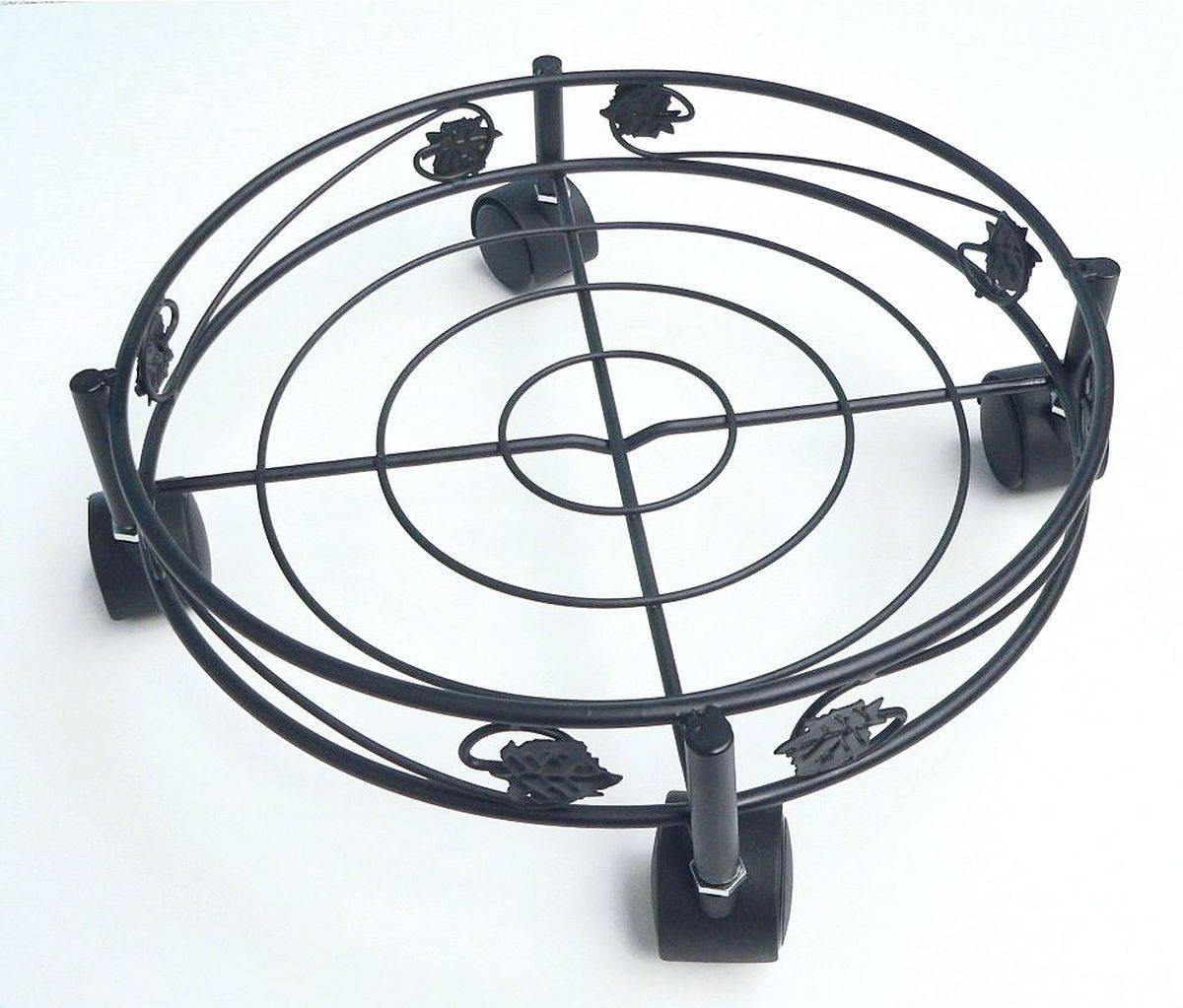 Nortène - Support à roulettes "Flora Roll Art Deco"- 32 cm Nortene - Imagen 1