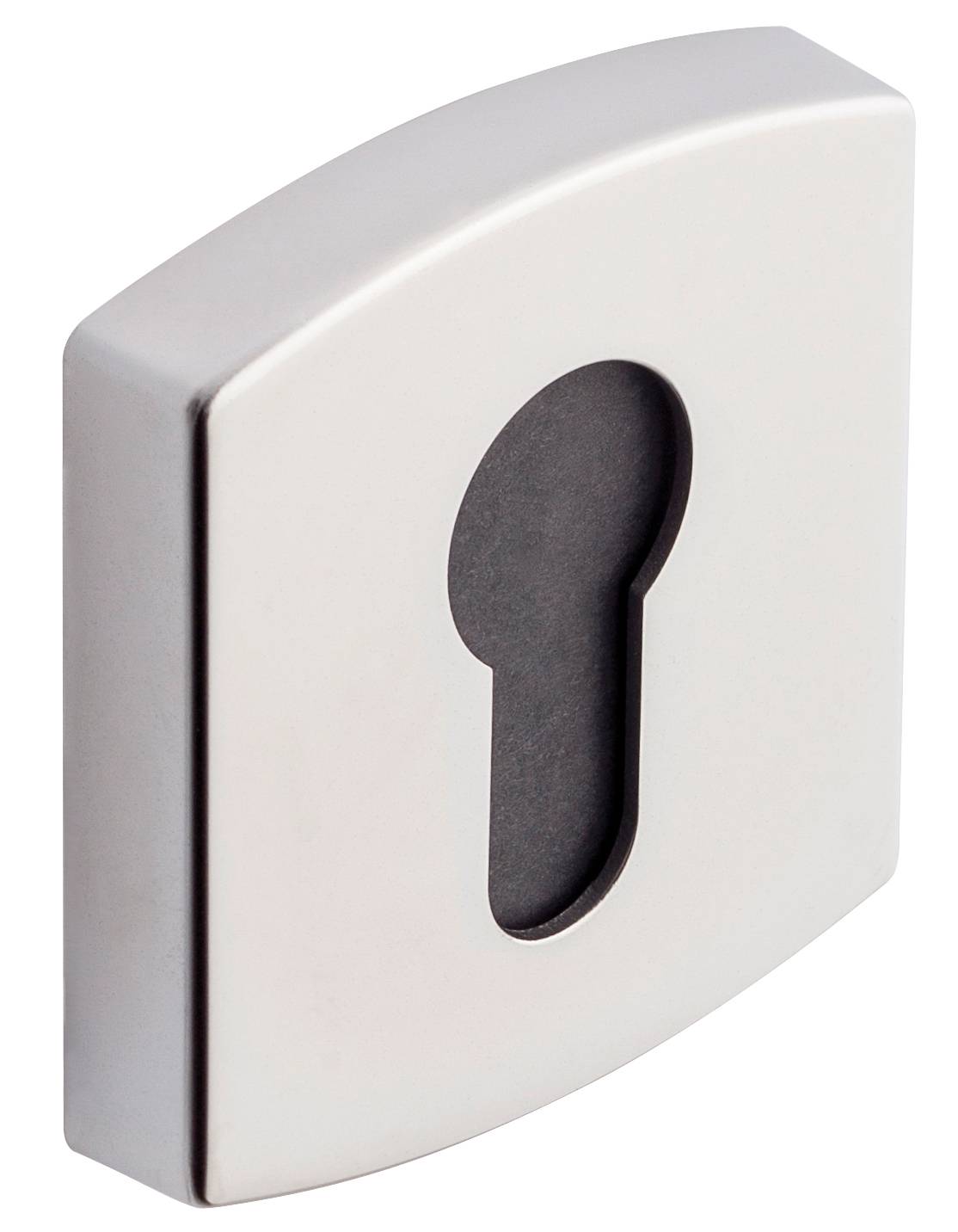 Paire de rosaces 6425 Muze BEZAULT - Platine aspect inox - Clé L - 865926 - Imagen 2