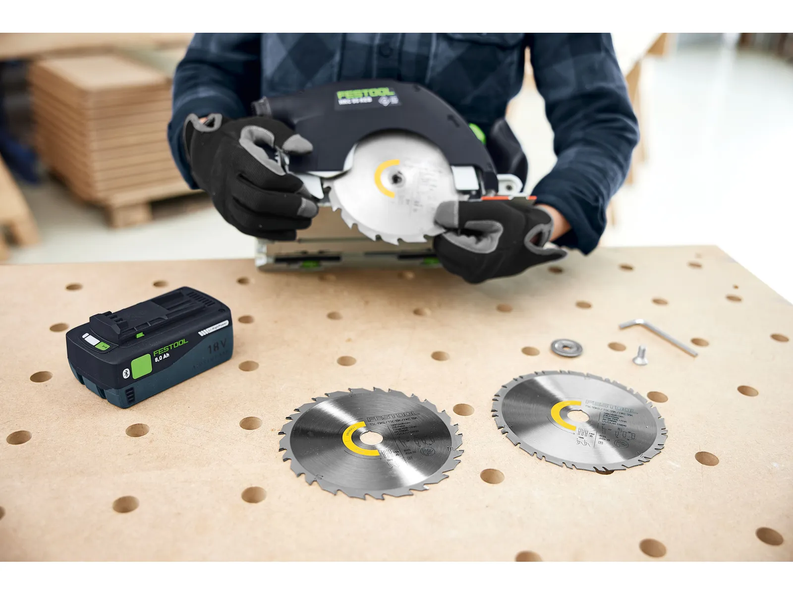 Lame de scie circulaire WOOD UNIVERSAL HW 160x1,6x20 FWW25 - FESTOOL - 578585 - Image 5