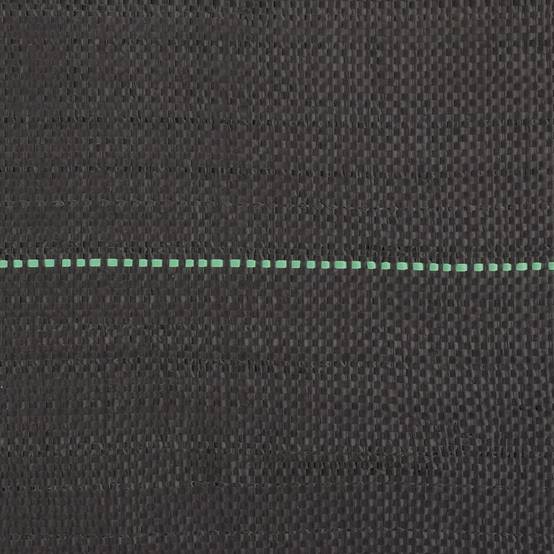 Toile Paillage Anti-Herbes 150g/m² PP Tissé pour Jardin Allée 1,5x100 m Noir - ComfortXL Outdoor Living - Image 5