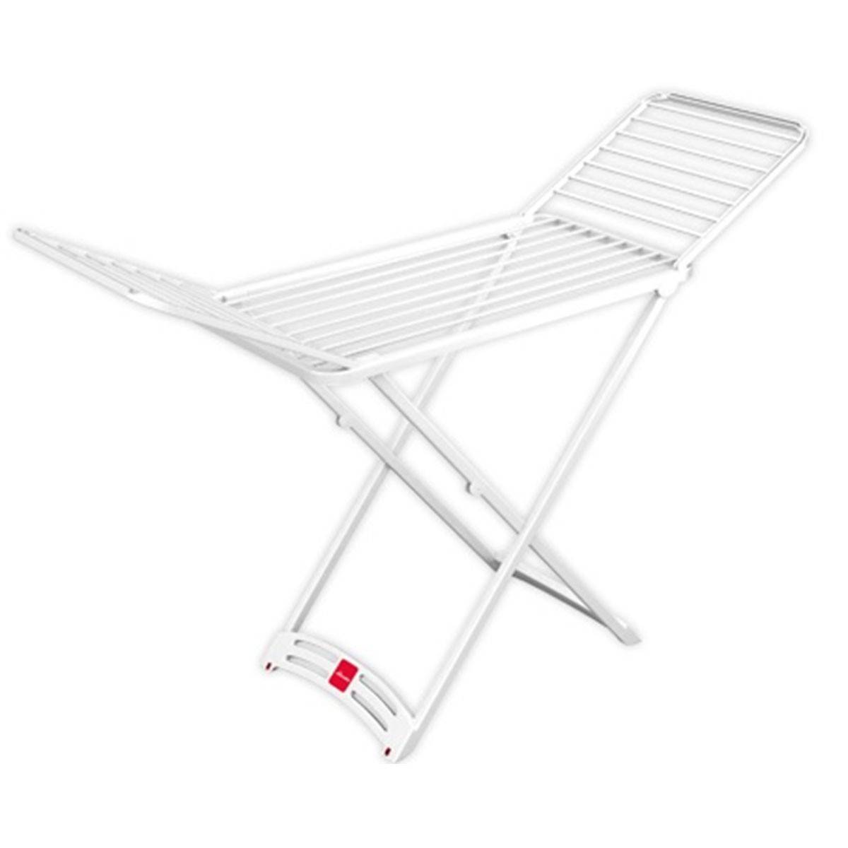 Séchoir à Linge Etendage pliable 20 m avec ailes 182 x 55 x 88 cm Fil anti-plis Roulette VILEDA - Imagen 1
