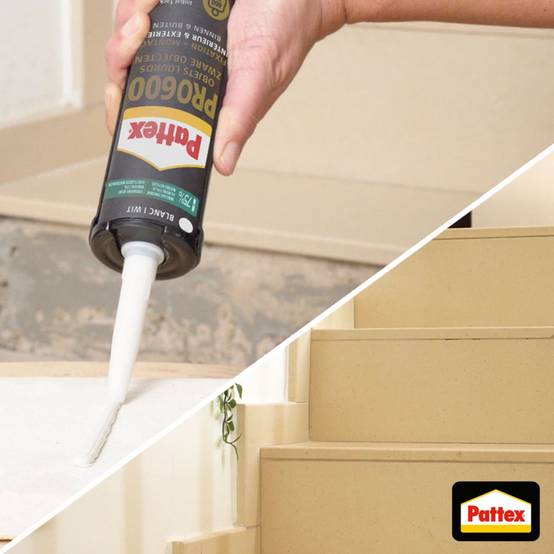 Pattex - PATTEX Pack de 24 Colles de Fixation PRO600 Objets Lourds Blanc 460g - Image 4
