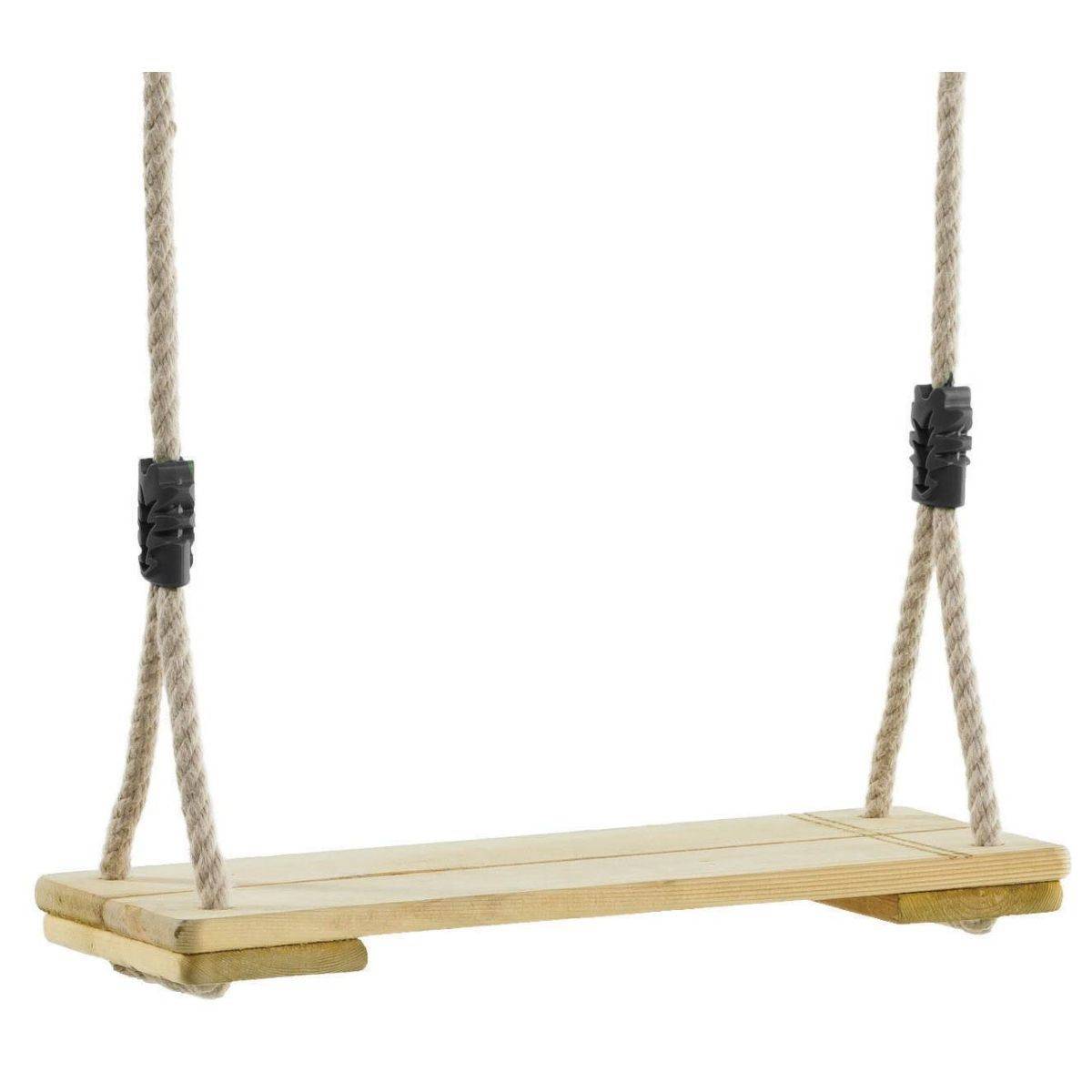 Kbt - Balançoire bois avec cordes chanvre Kbt - Imagen 1