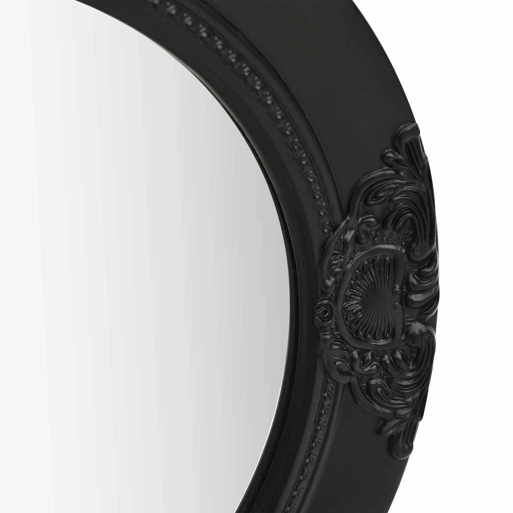 Maison Chic - Miroir mural style baroque 50 cm noir Maison Chic - Image 3
