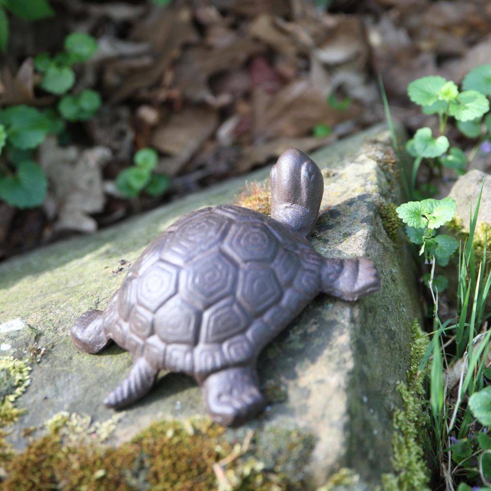 Esschert Design - Tortue décorative en fonte 19,3 x 15,2 cm Esschert Design - Imagen 3