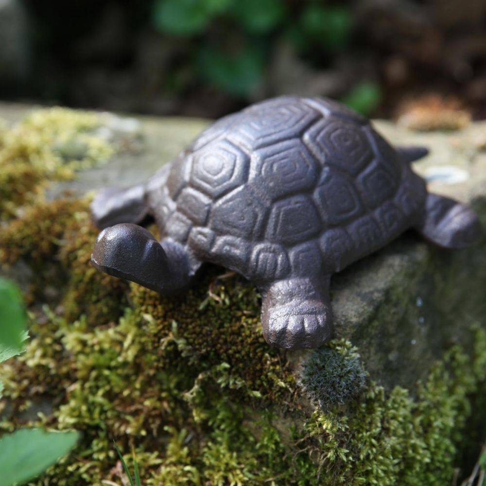 Esschert Design - Tortue décorative en fonte 19,3 x 15,2 cm Esschert Design - Imagen 2