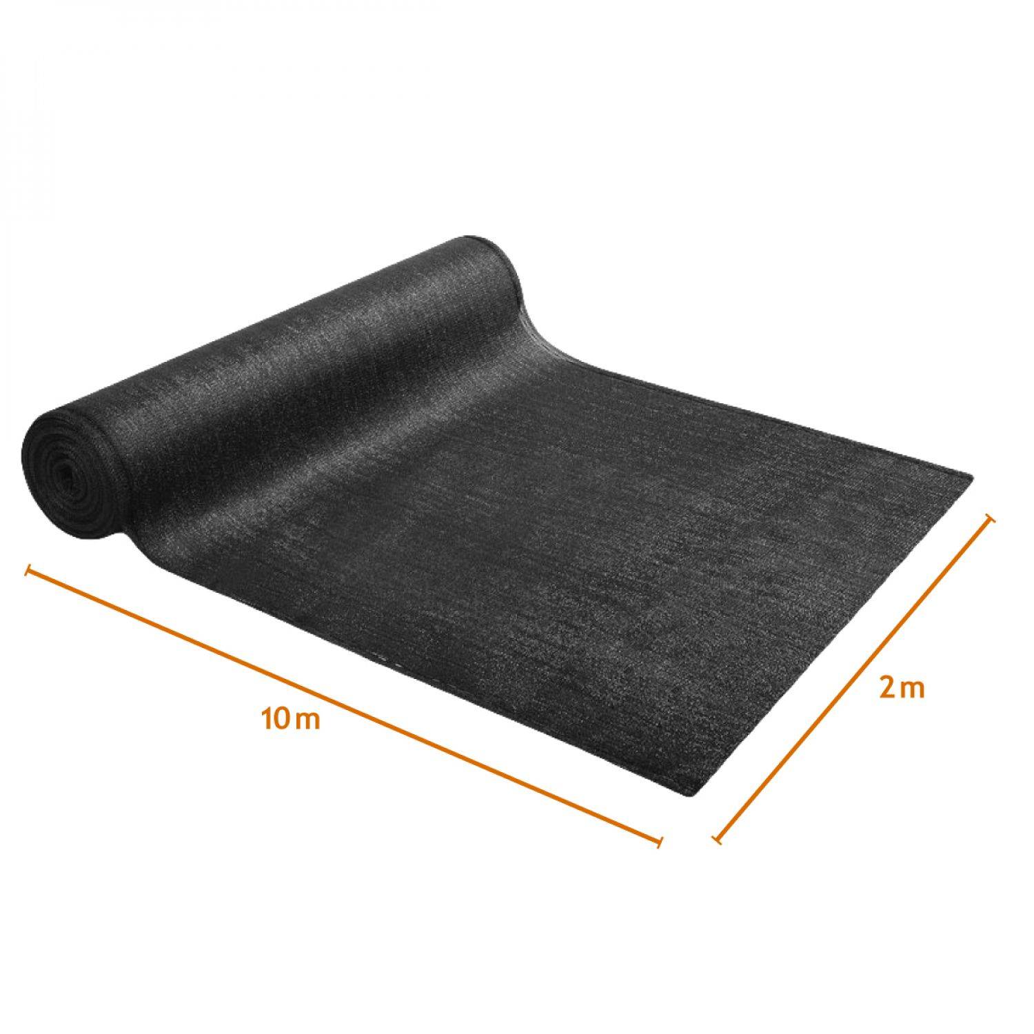 Linxor - Rouleau de brise vue occultant pour jardin - 2 x 10 m - Gris - Linxor - Imagen 2