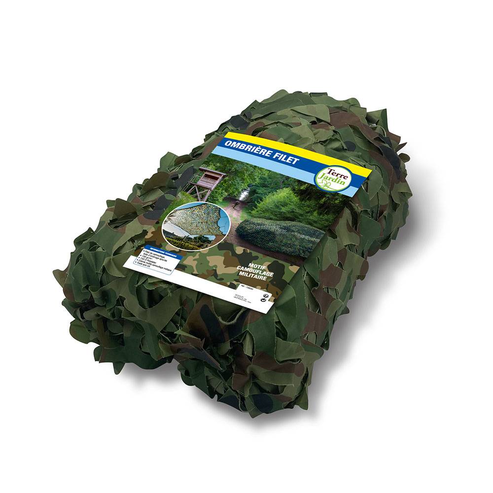 Terre Jardin - Filet d'ombrage / camouflage 2 x 3 Camouflage - Imagen 3
