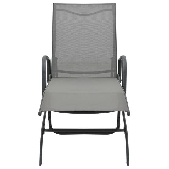Chaise longue | Transat | Bain de soleil Acier et textilène - Image 1