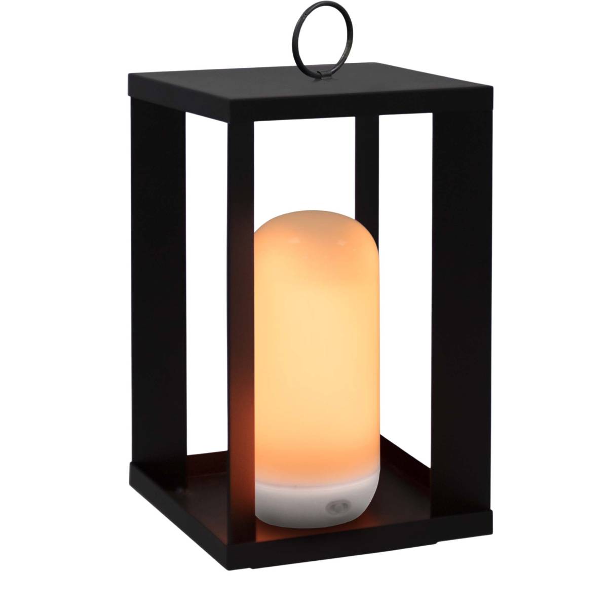 Lanterne de jardin en métal sur batterie Siroco 30 cm - Image 1