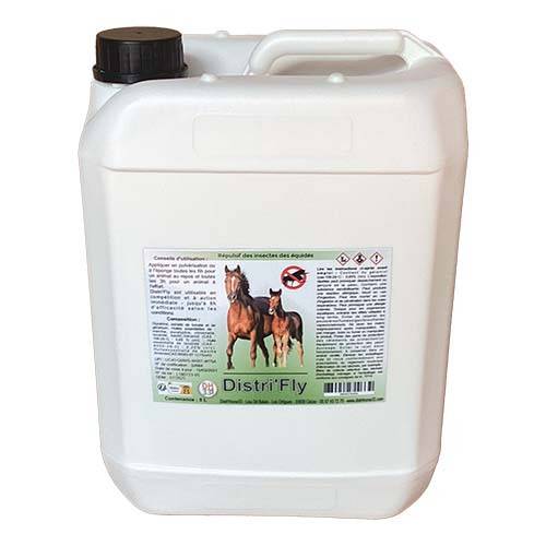 Anti Mouche Répulsif Naturel Chevaux, Poneys - Distri’Fly - 2,5L