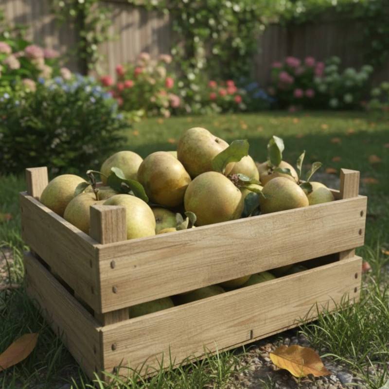 Pommier Reinette Clochard - Bon rendement - Pot de 12L - 1/2 tige - 150/175 cm - De 3,00 m à 5,00 m - Imagen 2