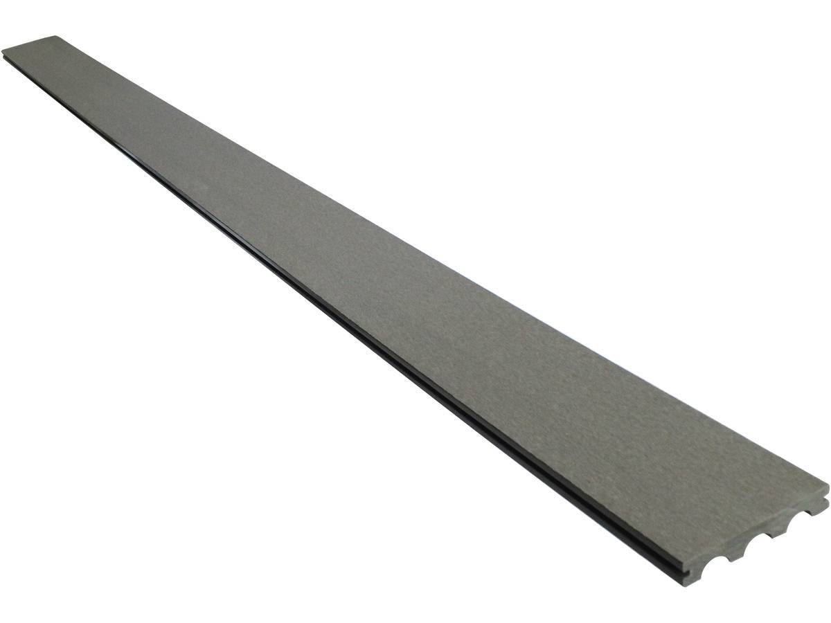 Habitat Et Jardin - Lot De 3 Lames De Terrasse Composite Pleines - Long: 2,4m -1m2- Gris -habitat Et Jardin